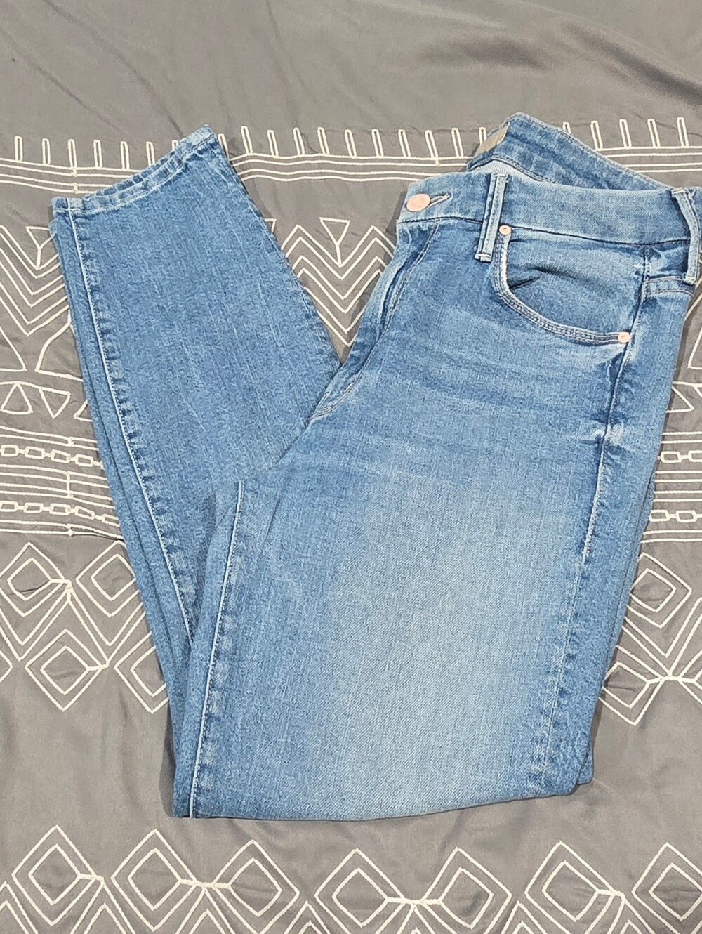 MOTHER The Looker Crop Midrise Skinny Size 27